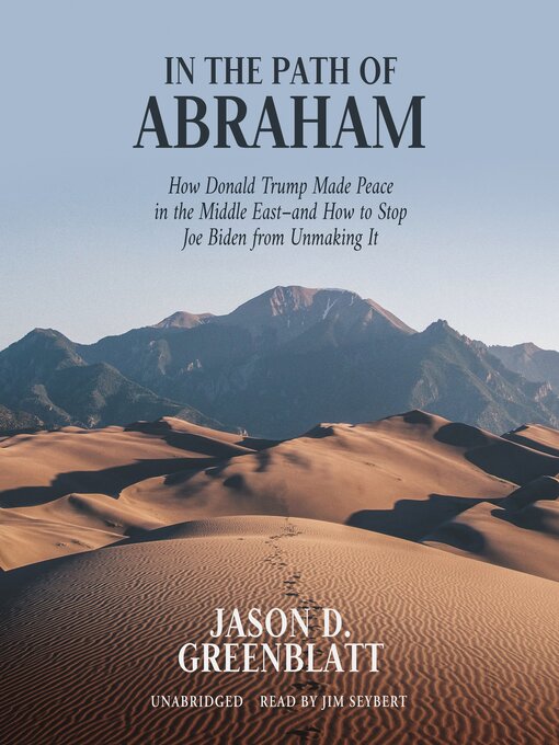 Title details for In the Path of Abraham by Jason D. Greenblatt - Available